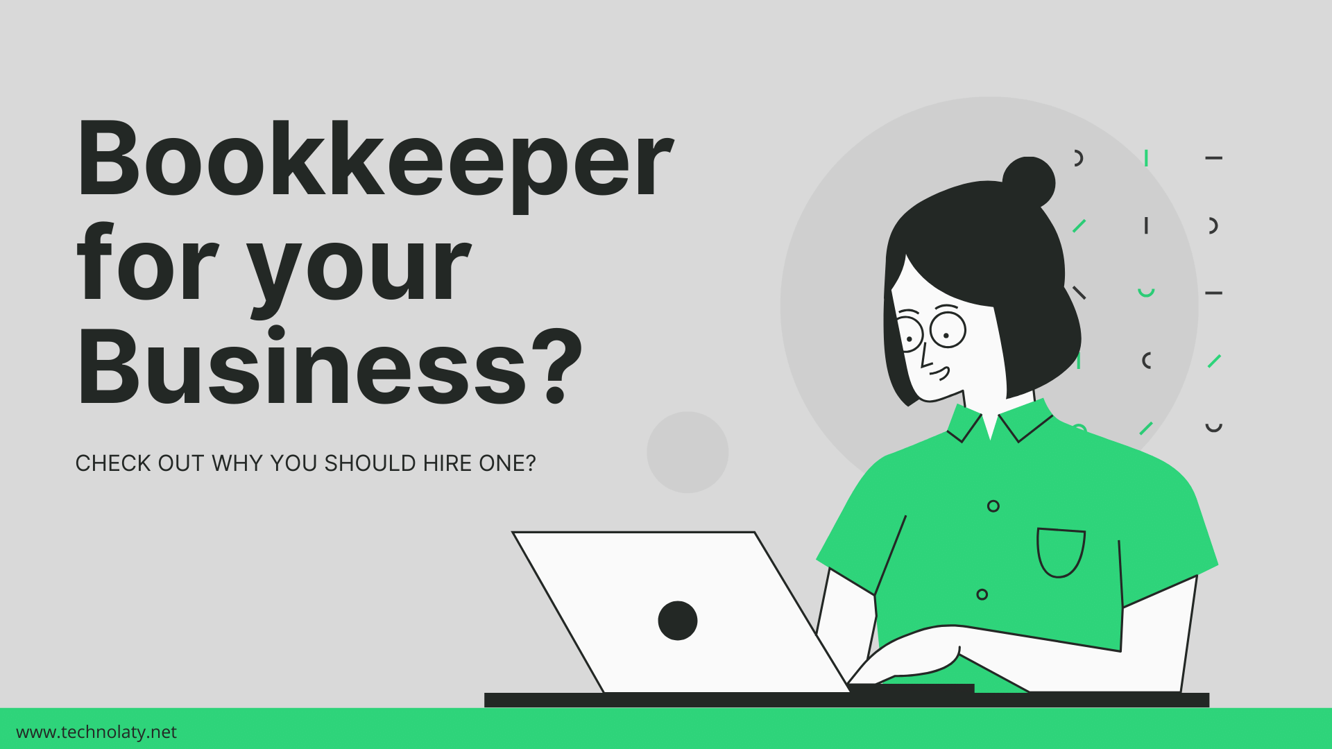 Hire a Bookkeeper for your Business